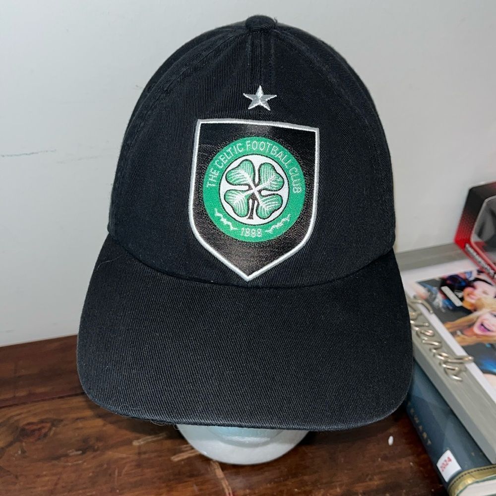 Adidas Retro Scotland Scottish Celtic BLK Glasgow Soccer Club Baseball Golf Cap